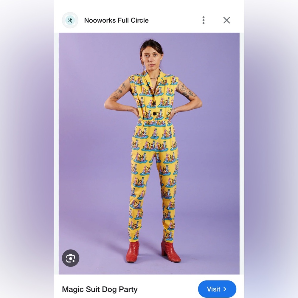 NWT Nooworks Dog Party Magic Suit 🐕